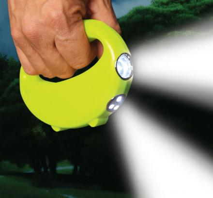 Dual Light Walking Flashlight
