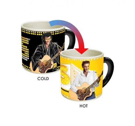Elvis Heat Changing Mug – Changes From Vegas Elvis To Memphis Elvis