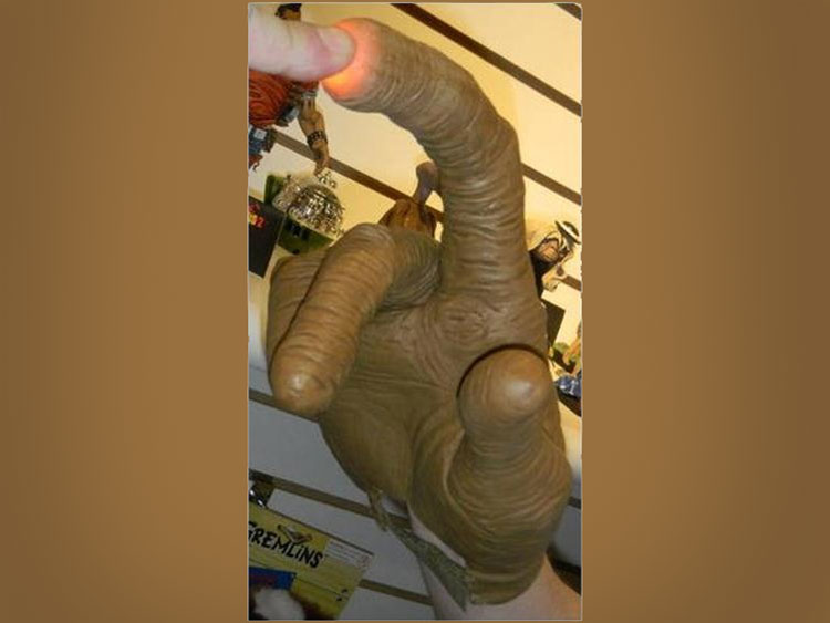 E.T. Glove With Light Up Finger