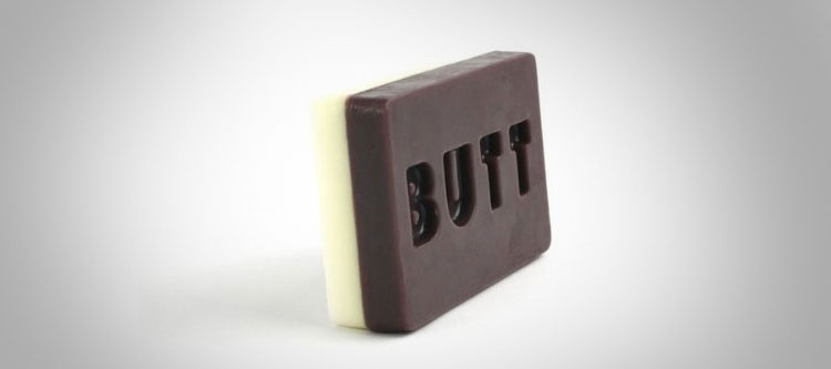 Face and Ass double sided bar of soap