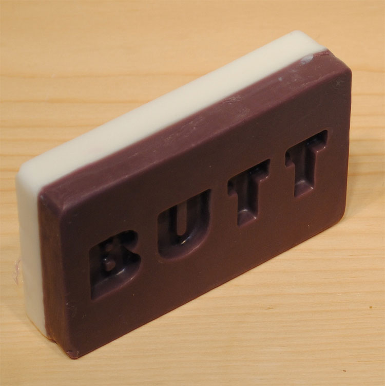 Face and Ass double sided bar of soap