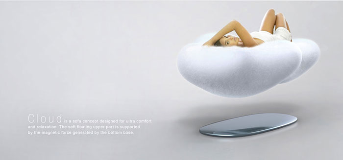 Floating Cloud Magnet Sofa 2