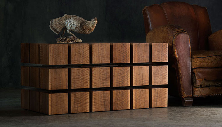 Floating Magnetic Cubes Table