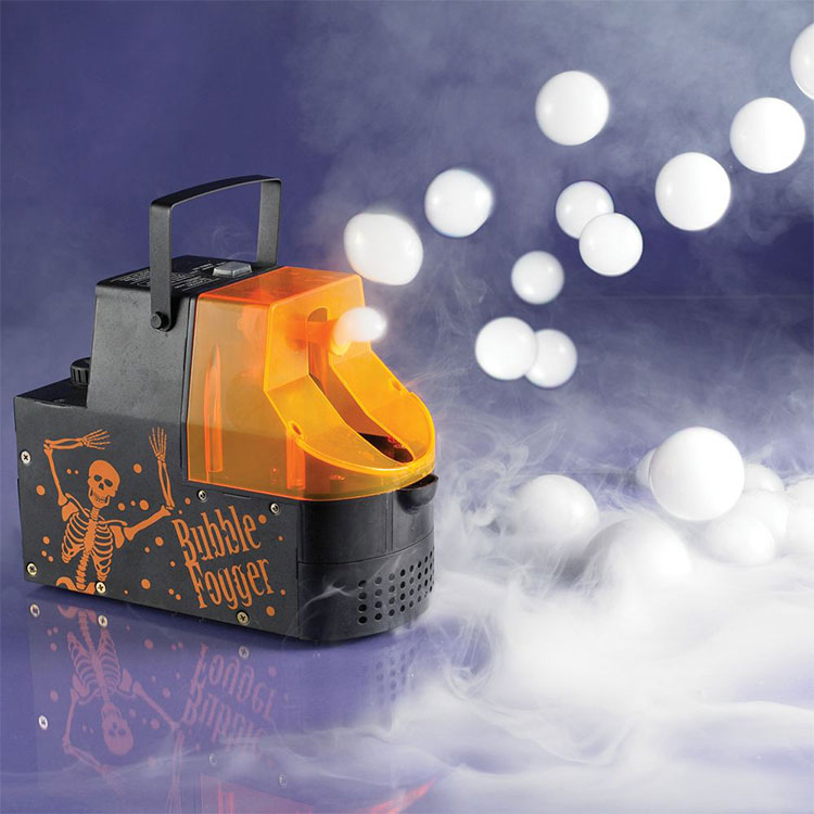 Fog Filled Bubbles MachineFog Filled Bubble Machine Halloween Toy Decor Machine