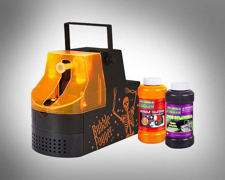 Fog Filled Bubbles MachineFog Filled Bubble Machine Halloween Toy Decor Machine