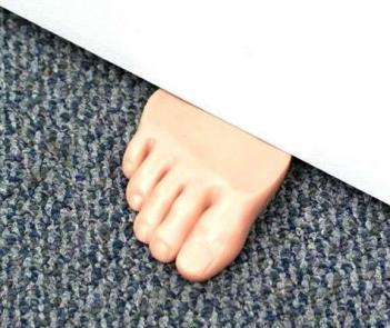 Foot Shaped Door Stopper