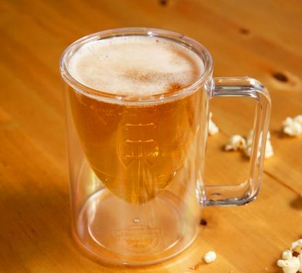 Football Shaped Beer Mug