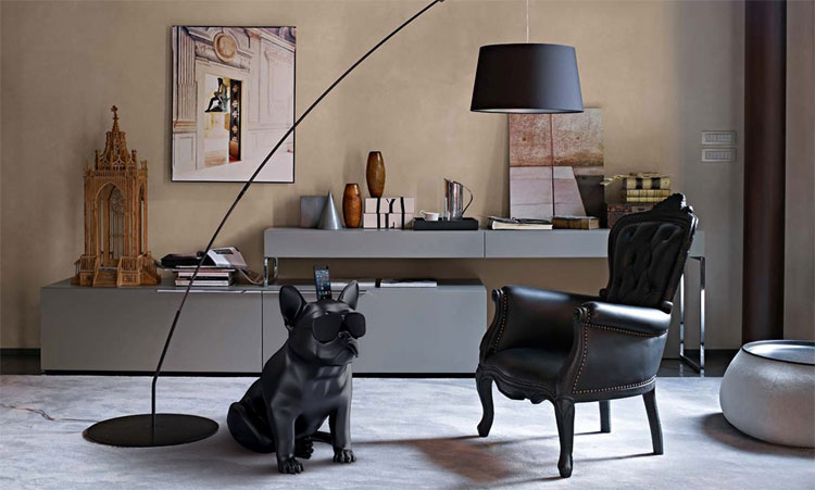 French Bulldog iPhone Speaker Dock