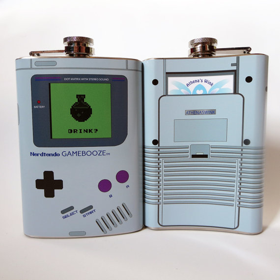 Gameboy Flask