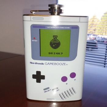 Gameboy Flask