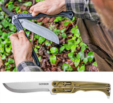 Gerber Has Unveiled a 15 Inch Butterfly-Style Machete That’ll Easily Fit Into Your Pack