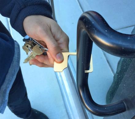 Germaphobe’s Door Opener Key-Chain