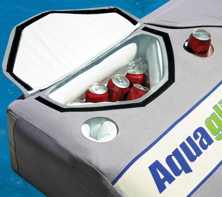 Aquaglide Airport: A Giant Inflatable Mattress With 4 Coolers