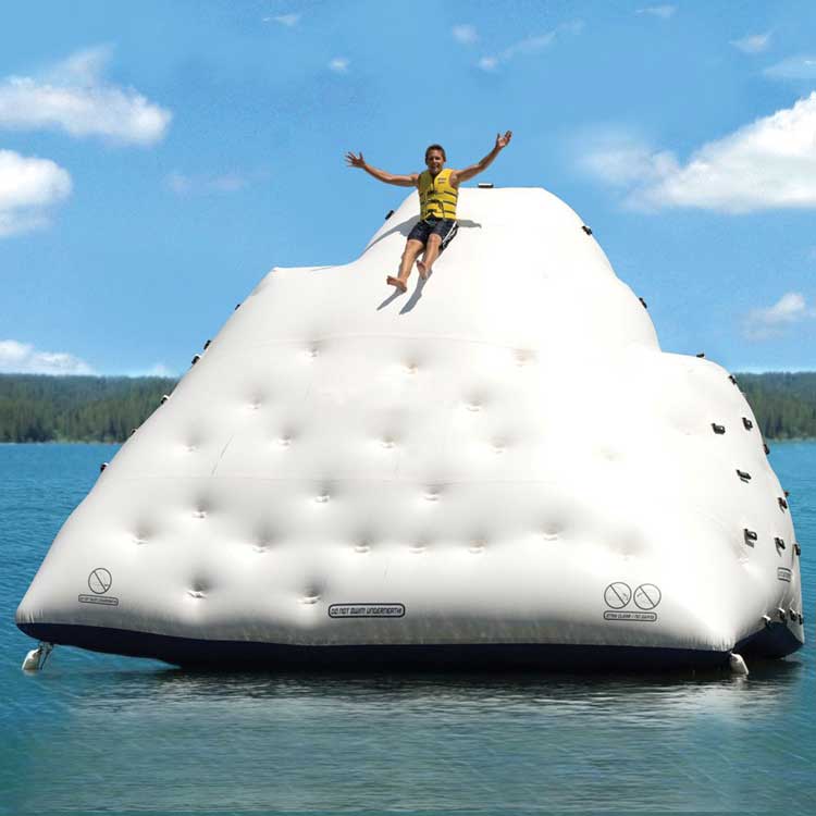 Giant Iceberg Inflatable Climbing Wall 1