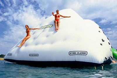 Giant Iceberg Inflatable Climbing Wall 2