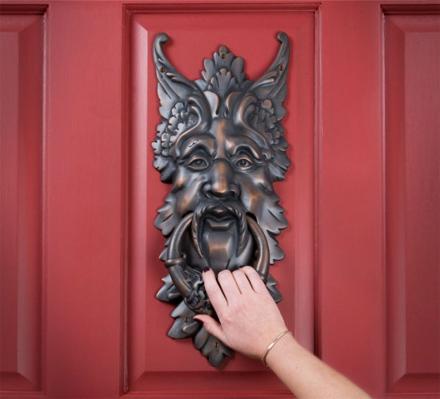 Giant Oberon Solid Brass Door Knocker