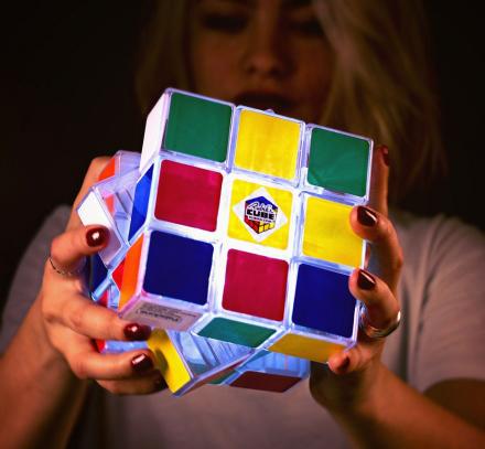 Giant Rubik’s Cube Light