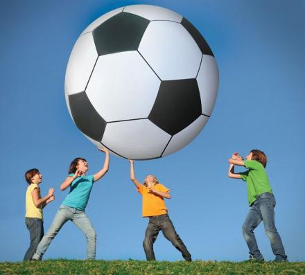 Giant Soccer Ball 6 Feet In Diameter