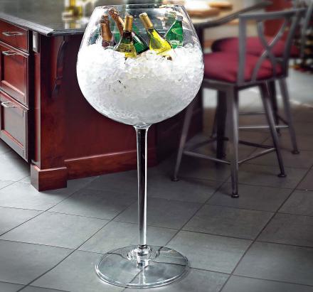 Giant Wine Glass Ice Bucket