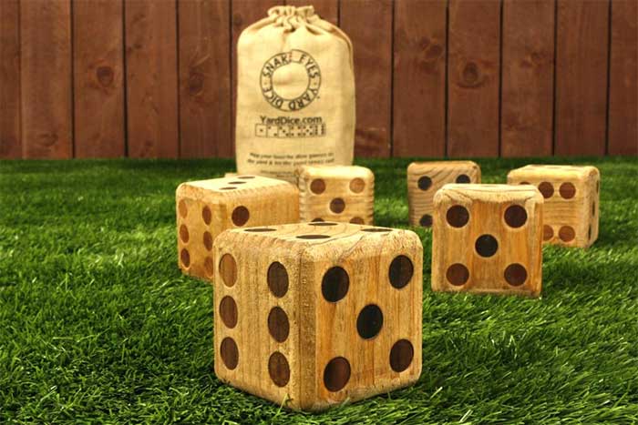 Giant Yard Dice 3