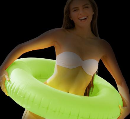 Glow In The Dark Pool Tube