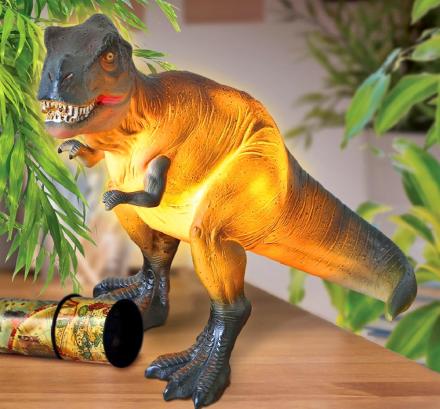 Glowing Dinosaur Table Lamp – T-Rex Night-Light