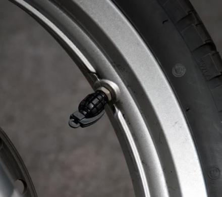 Grenade Shaped Tire Valve Caps