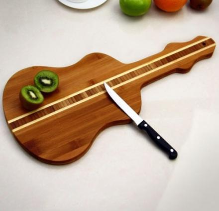 Guitar Cutting Board