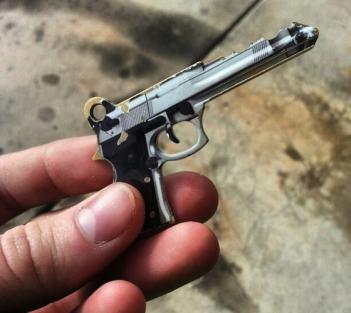 Gun Shaped Blank House Key