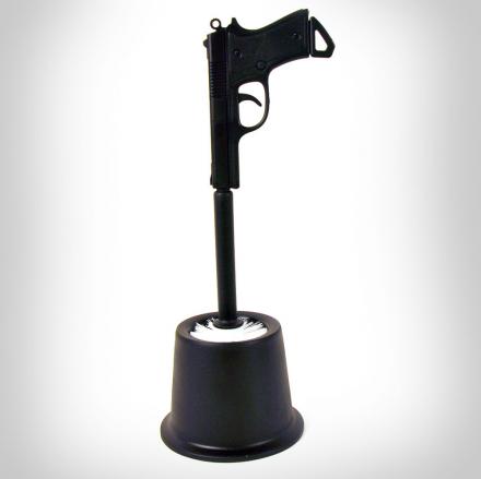 Gun Toilet Brush