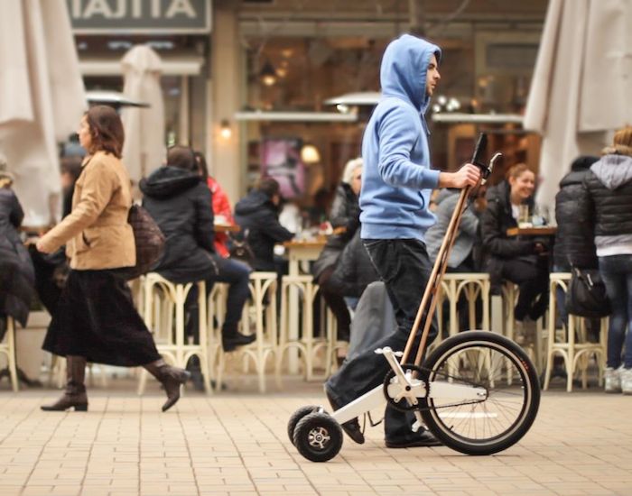 Halfbike Stand Up Tricycle
