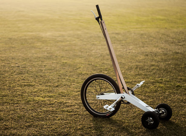 Halfbike Stand Up Tricycle