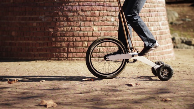Halfbike Stand Up Tricycle