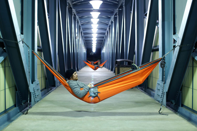 Kammock Glider Rain Catching Hammock Tarp - Water Retention Camping Tarp