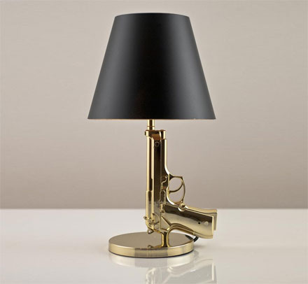 Hand Gun Lamp