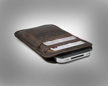 Handmade Leather iPhone Wallet