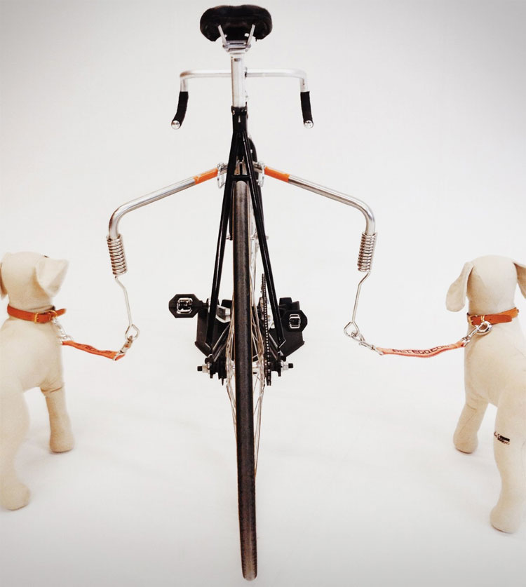 Petego Spring Lead Bicycle Dog Leash