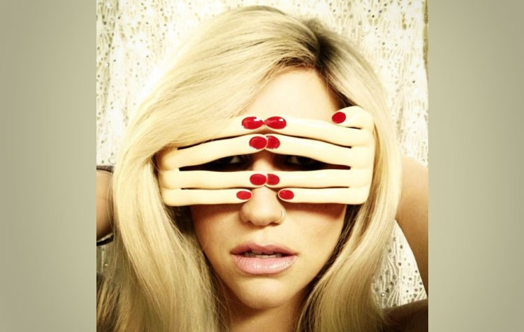 Hands Over Eyes Glasses