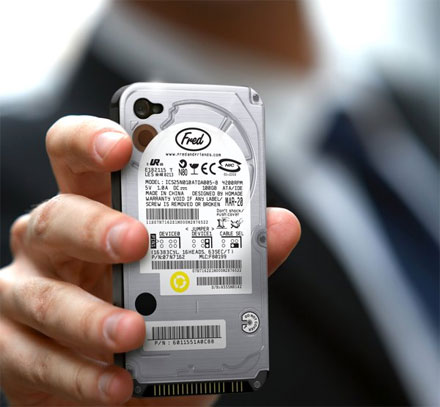 Hard Drive iPhone Case