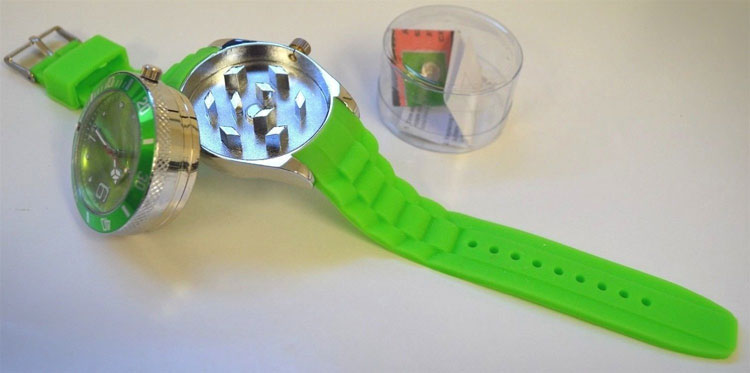 Stash Watch: Weed Grinder Watch
