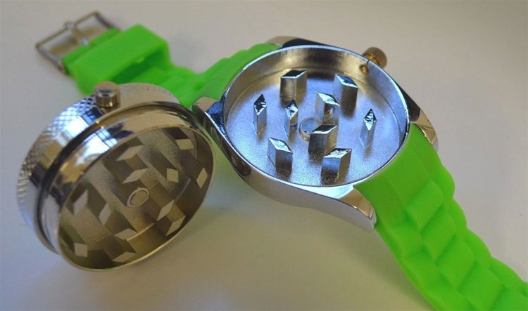 Stash Watch: Weed Grinder Watch