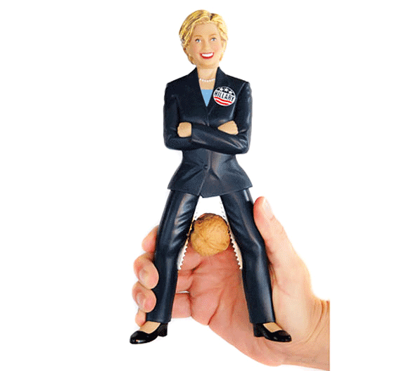 Hillary Clinton Nutcracker