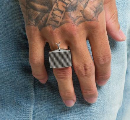 Hood Ornament and Car Grill Ring