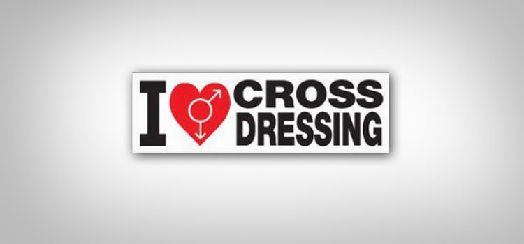 I Love Crossdressing Car Magnet