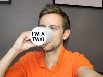 I’m A Twat Coffee Mug