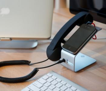 iPhone Landline Dock Station