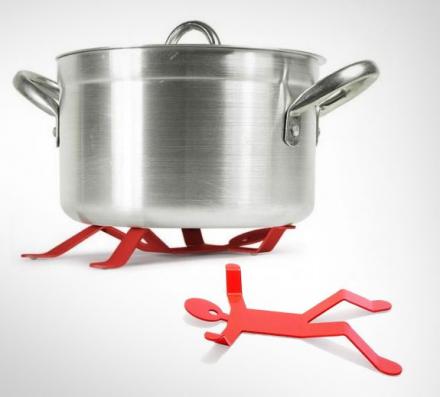 Iron Hotman Pot Holder