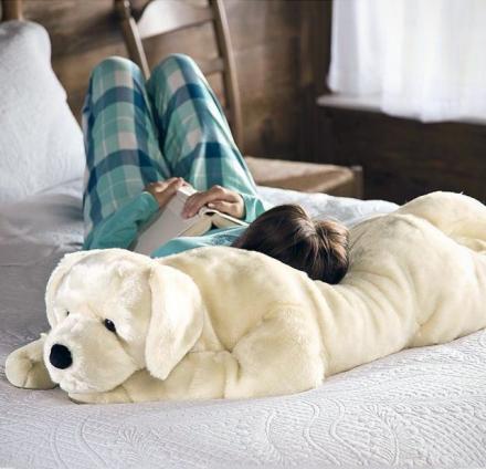 Labrador Dog Body Pillow
