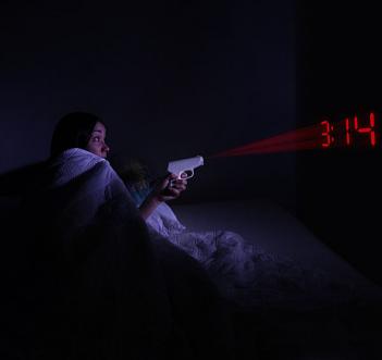 Laser Gun Alarm Clock