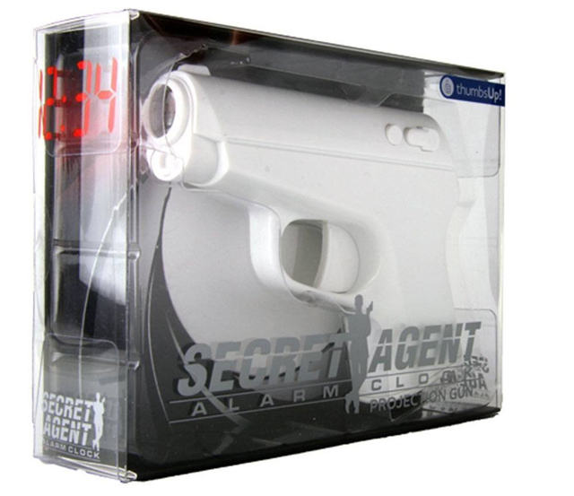 Laser Gun Projection Alarm Clock